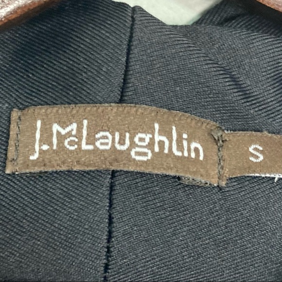 J. McLaughlin Catalina Knit Dress Surplice Wrap - Picture 4 of 5